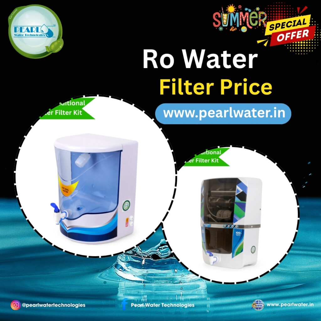 RO Water Filter Price | Pearl Water Technologies