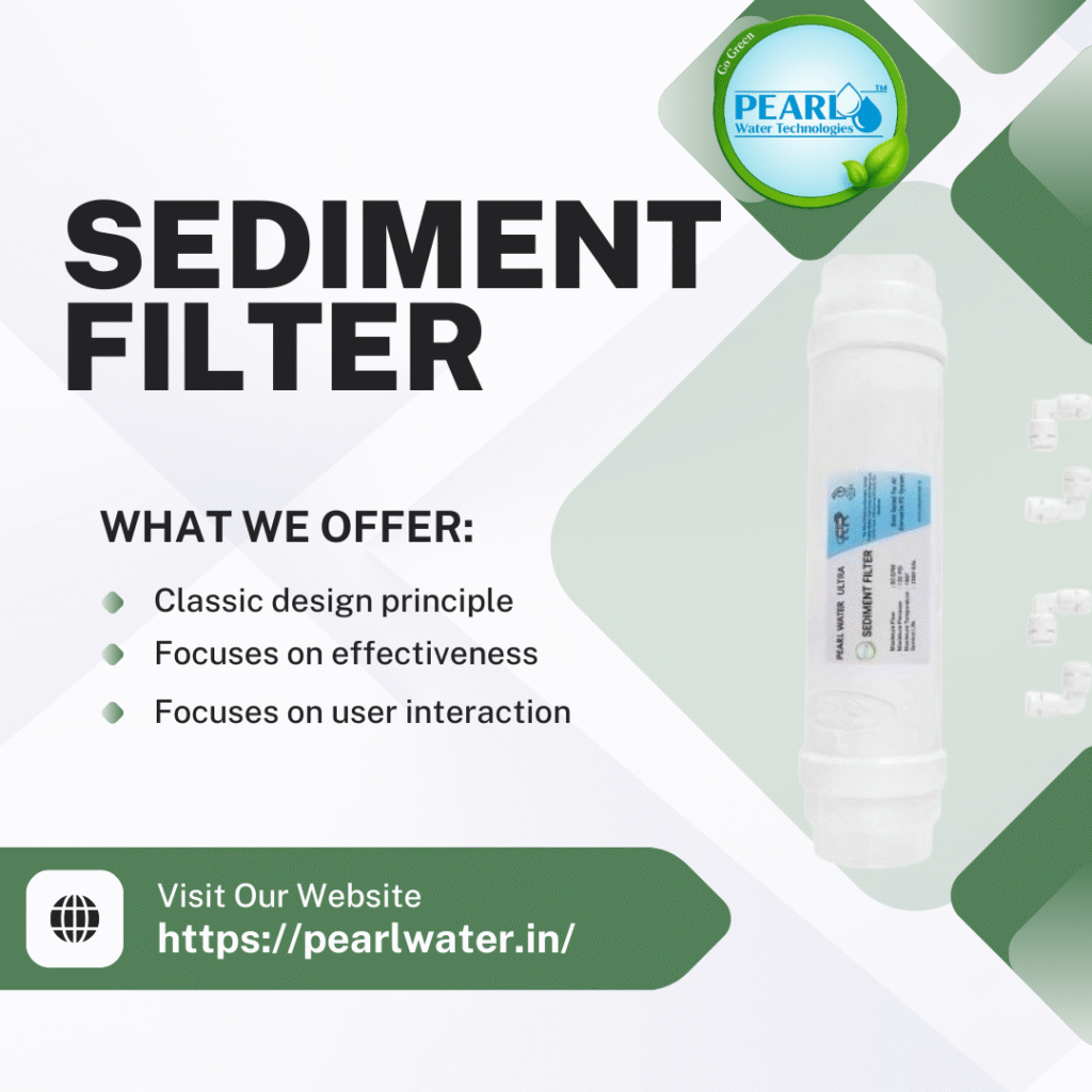 Sediment Filter | Pearl Water Technologies