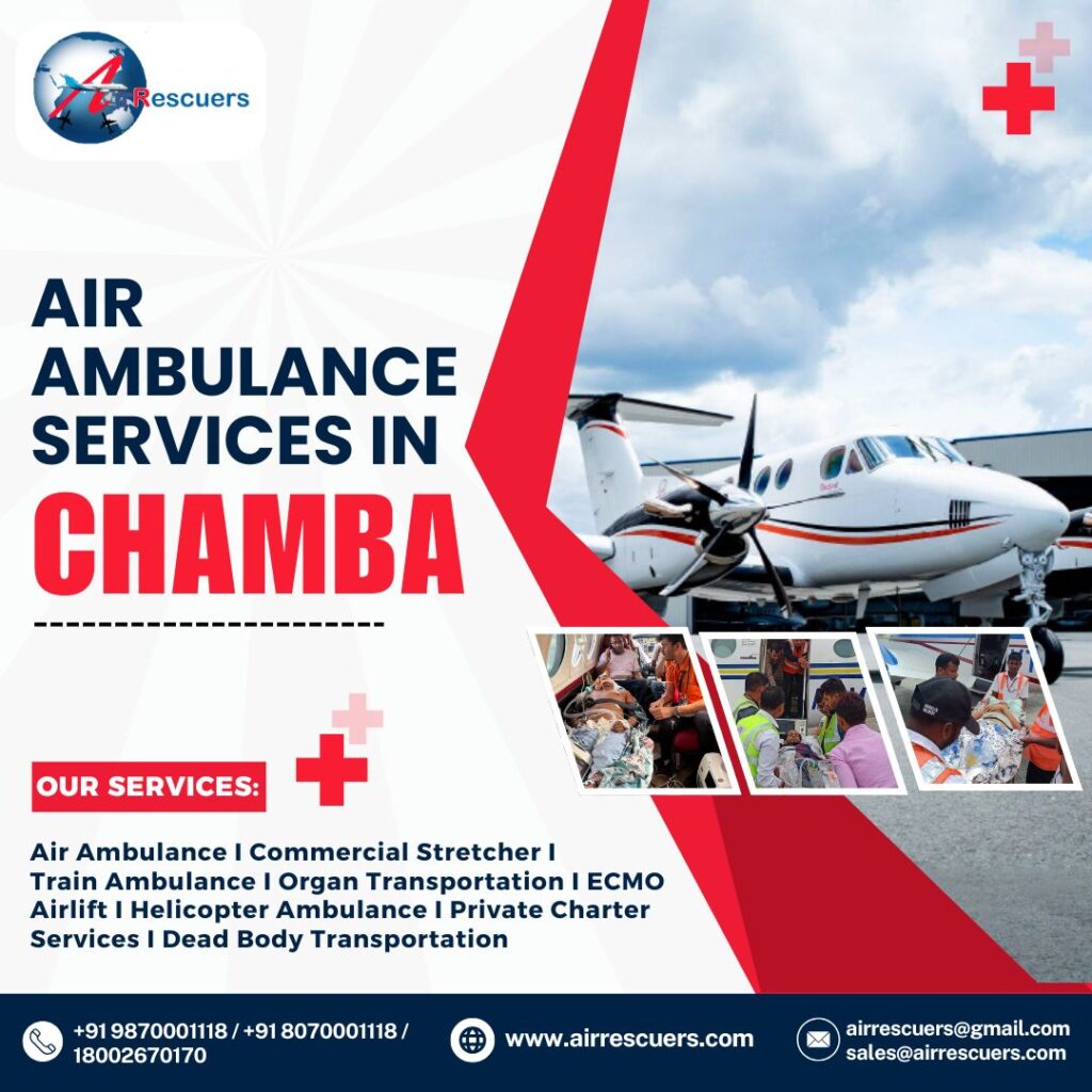 Chamba’s Premier Choice for Air Ambulance & Critical Care Evacuations